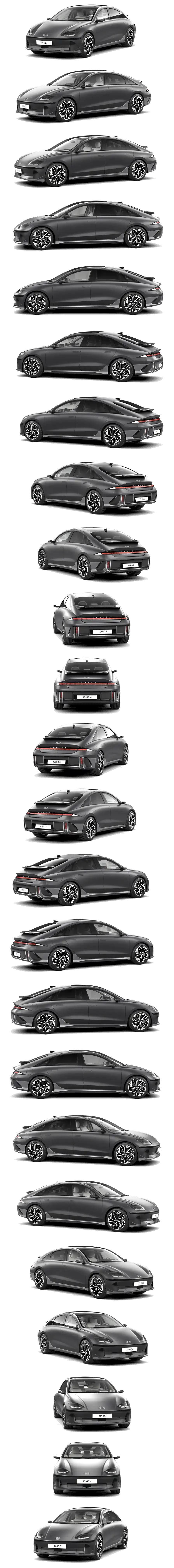 Hyundai IONIQ 6 – 360-Grad-Ansicht