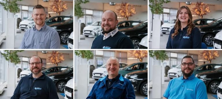 Porträts aus dem Team des Autozentrum Ries